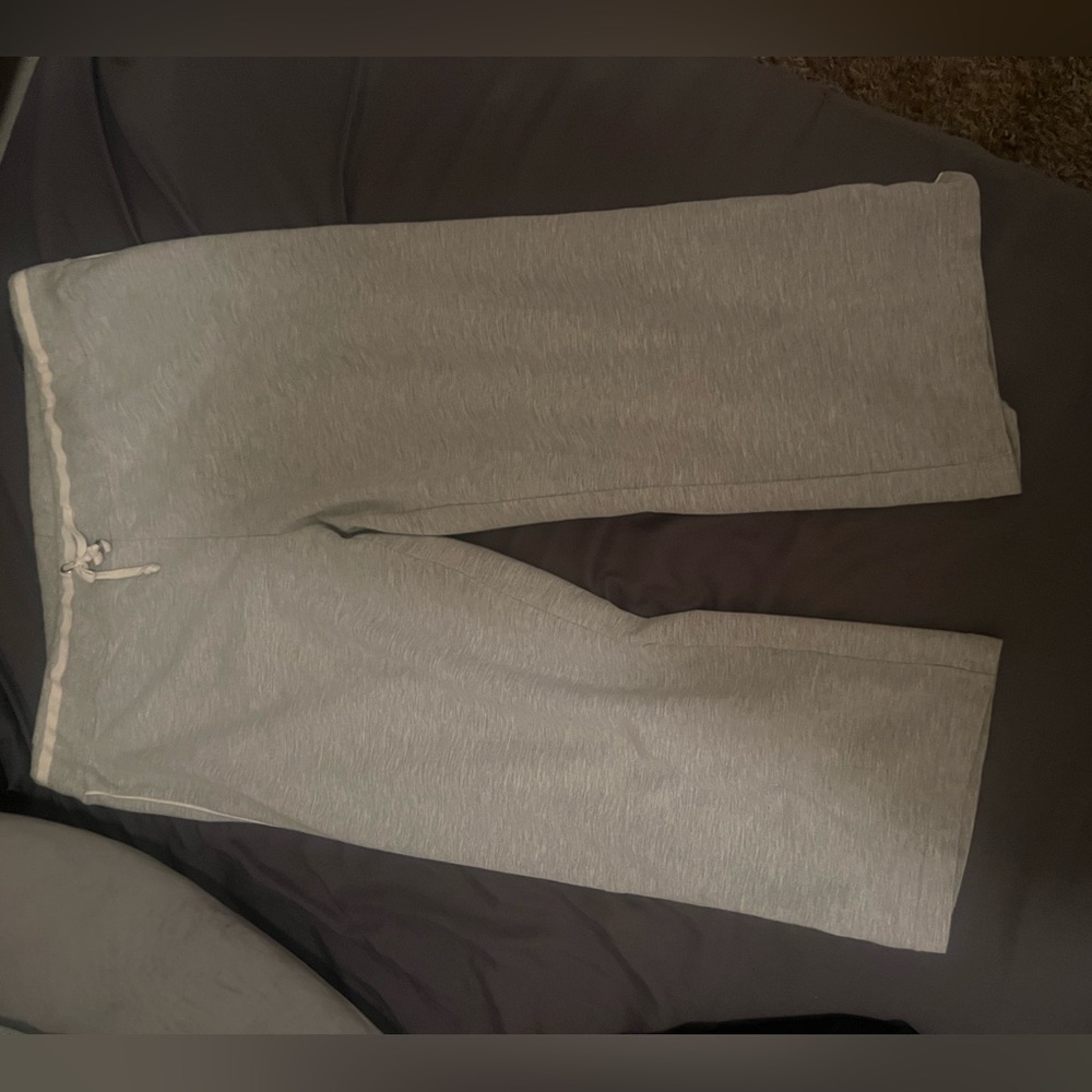 Below Knew Length Flared Sweats